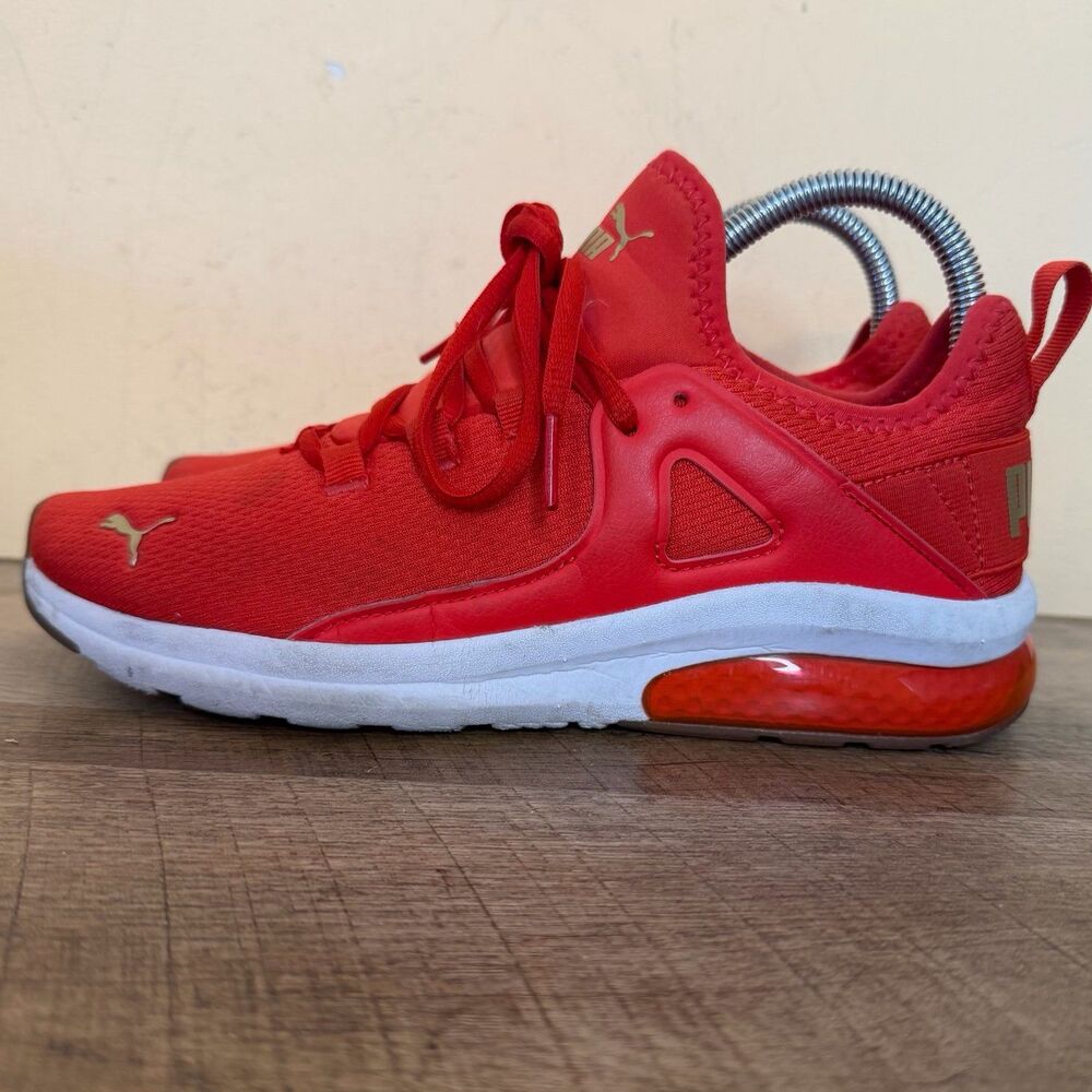 Puma Electron 2.0 Sneakers Red Women's Size 7.5 shoes